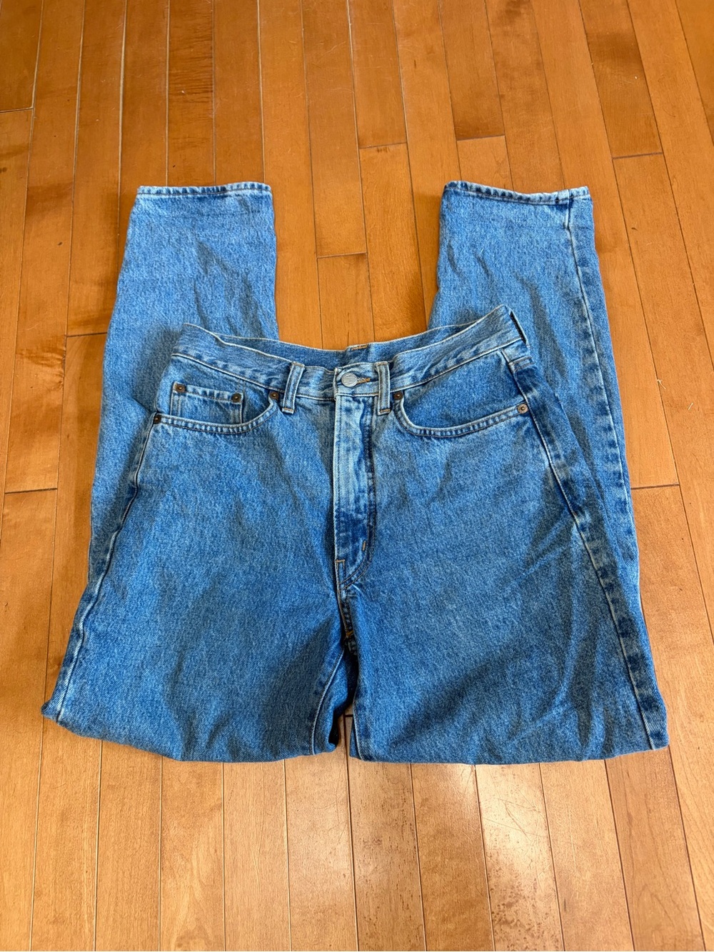 Replay 406 Vintage Womens  Size 30 Jeans in Medium Blue, 100% Cotton, High Rise
